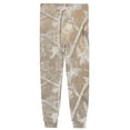 thumbnail image 4 of GrmtClth Drawstring Waist Wrinkle Resistant Realtree Branch Jogger Loungewear Pants for Men Soft Oversized Breathable Night Pants Khaki L, 4 of 6