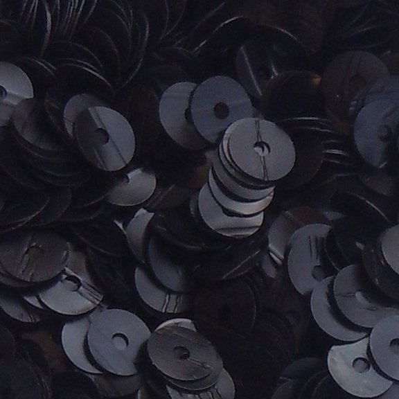 Ebony Wood Grain Sequins 5mm Opaque Wood Grain Effect Made in USA