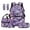 Cherry Blossom Koala, variant on Sea Turtle Print Kids Backpack and Lunch Box Set 4-Piece 17 Inch School Backpack, Lunch Bag, Pencil Case, Bookmark, for Elementary Boys and Girls Back to School