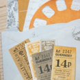 thumbnail image 4 of Vintage Artistry In Mango Ephemera Stack-, 4 of 4