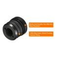 thumbnail image 4 of Unique Bargains 30Pcs Round Black Tube Inserts with M8Thread, for 25mm/0.98' OD Round Tube, 4 of 6