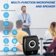 thumbnail image 4 of HW HAOWORKS S92 Pro 25W Amplificador de Voz para Profesores con Micrófonos Inalámbricos/sistema Bluetooth PA para Aula, Iglesia, Eventos Al Aire Libre, 4 of 8