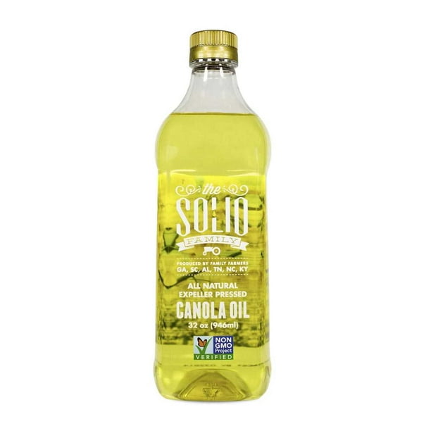 Solio Family Expeller Pressed Canola Oil 35 Lbs