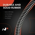 thumbnail image 3 of A-Premium Front Brake Hydraulic Hose Compatible with Select Dodge, Chrysler, Eagle and Mitsubishi Models - Sebring 1995-2000, Avenger 1995-2000, Talon 1995-1998, Eclipse 1995-1999, Galant 1994-1998, 3 of 7