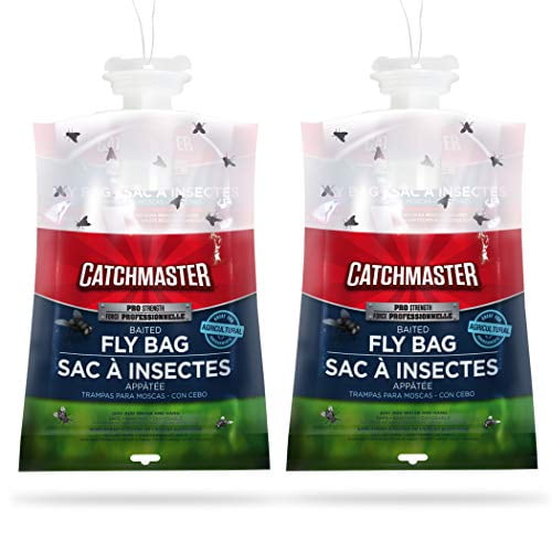 Catchmaster XLarge Outdoor Disposable Fly Bag Trap Bulk Pack of 2