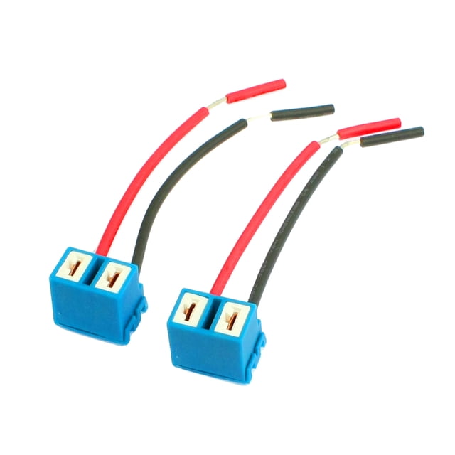 H7 Conector de Faro Lámpara Toma de Cerámica Socket Cableado Arnés
