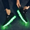 thumbnail image 3 of Zapatillas de deporte para niños Zapatos de doble rueda Zapatos con luz LED 623, 3 of 3