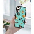 thumbnail image 5 of WIRESTER Shockproof Soft Rubber Cover Case for Samsung Galaxy S21+ Plus 6.7" 2021, Barnyard Chicken Roosters Teal Background, 5 of 5