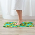 thumbnail image 6 of Vintage 80s 90s Bath Mats for Bathroom Non Slip, Fluffy Absorbent Microfiber Bath Mat Washable, Aesthetic Bathroom Rugs, Bath Mat for Shower Sink 16x24 Inch, 6 of 7