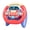 Red, variant on Steering Wheel Toy Simulation Driving Play with Music and Lights, Car Rear Seat Pretend Play, Interactive Buttons, Portable Handheld Toy, Red Color