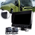 thumbnail image 4 of 7" Monitor DVR Driving Video Recorder for RV Truck Bus+2 Rear View Backup Camera B, 4 of 10