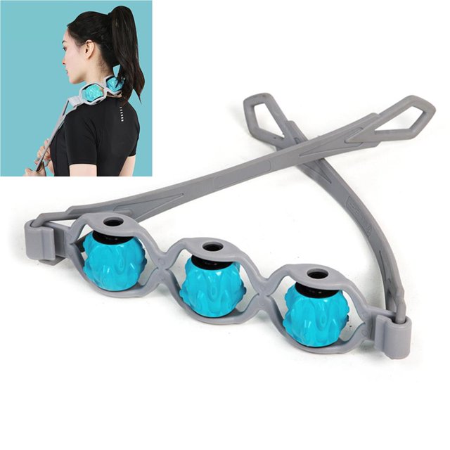 Youkk Back Massager Roller Belt Folding Body Massage Roller Massager Fitness Manual Massager