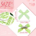 thumbnail image 4 of Dalrosia 20PCS Mini Green Bow Hair Clip, Non-Slip Cute Small Hair Bow, Y2K Sweet Plaid Craft Bowknot Hair Barrettes Accessories for Women Teens, 4 of 5
