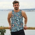 thumbnail image 6 of Fotbe Dachshund Dog Puppy Pattern Men's Quick Dry Workout Tank Top Gym Muscle Tee Fitness Bodybuilding Sleeveless T Shirt Breathable Workout Shirt-XX-Large, 6 of 9