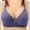 Blue, variant on Seamless Underwire Full Cup Bra Comfortable Fit Daily Wear Hot Shelf Women Adjustable Support Purple 38
