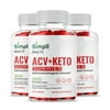 Simpli Health ACV Gummies, Maximum Strength, Simple Health Keto ACV Gummies Dietary Supplement (3 Pack)