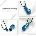 thumbnail image 3 of Constantlife Boxing Glove Necklace for Cremation Ashes Ash Necklace Lockets For Human Ashes Holder Necklace, 3 of 6