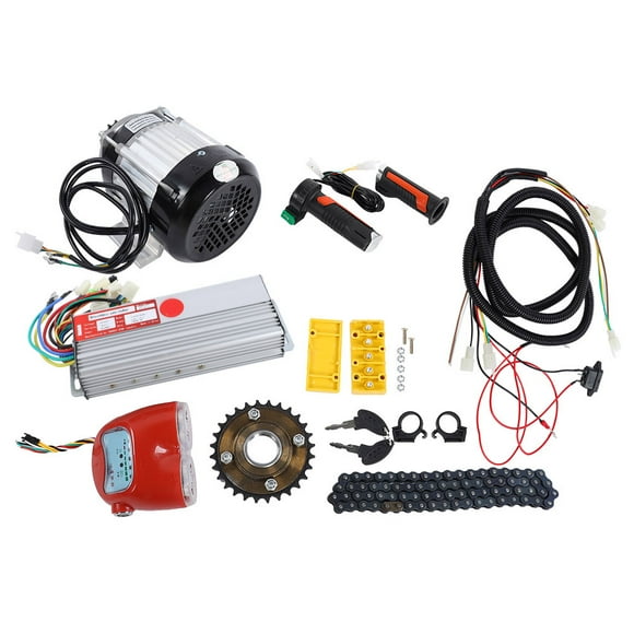 Motor Conversion Kit, Heat Dissipation Electric Bike Motor Kit Stable Speed For Electric Tricycle For Rickshaw For Electric Bicycle