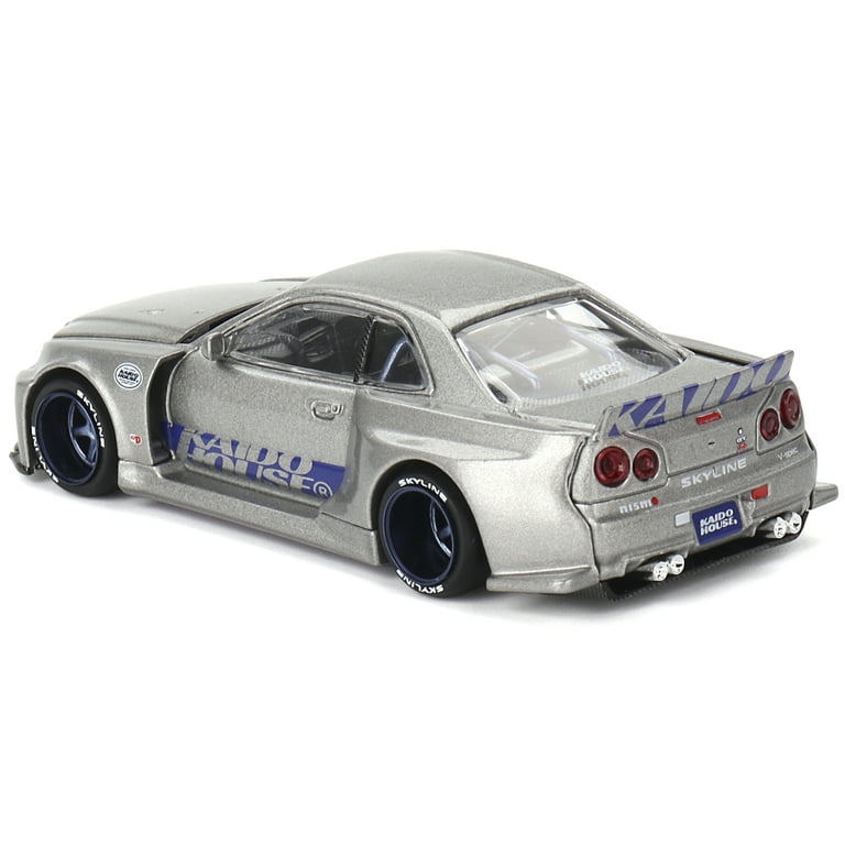 新品未開封 GT-R R34 JKフィギュア付き 1/64 ミニカー 日産 Amazon | Tarmac Works(ターマックワーク) x シュコー 1/64 日産