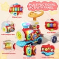 thumbnail image 3 of JoyStone 3 in 1 Baby Push Walker for 12 Months+ Toddlers with Mist Spray, Colorful Lights, Music, Hammer Ball Game & Speed Control Rear Wheels, 3 of 11