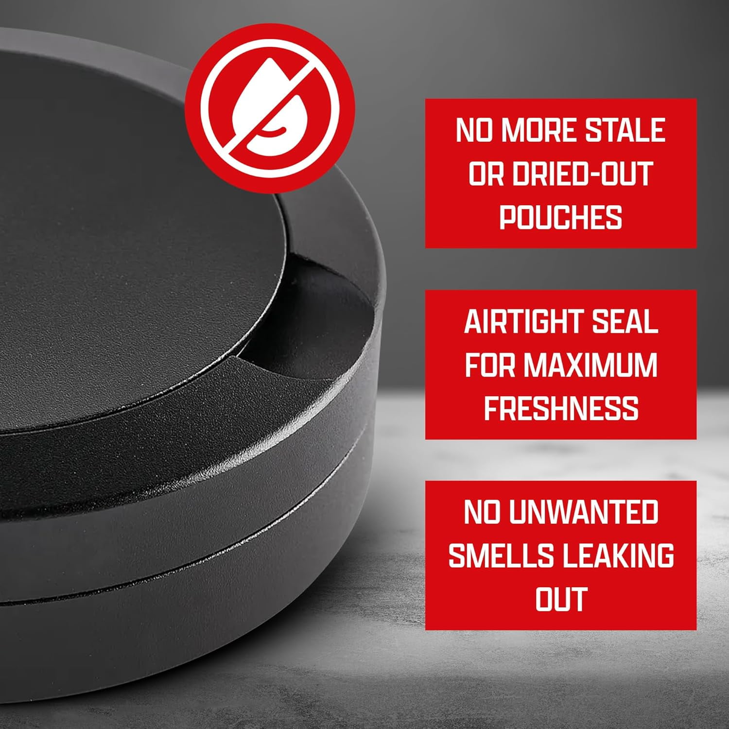 Zyn Metal Can | Zyn Holder | Premium Metal Zyn Container | Aluminum Zyn Tin | Snus and Zyn Can | Nicotine Pouch Case | Durable and Portable