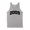 Grey, variant on 2009 College Style Tank Top Unisex Large White