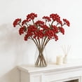 thumbnail image 4 of Simulation Berry Branches with Foam Fruit Artificial Greenery Fake Flowers for Photography Props Decorate Christmas Wreaths Table Settings Wedding Backdrops Realistic Home Decor, 4 of 6