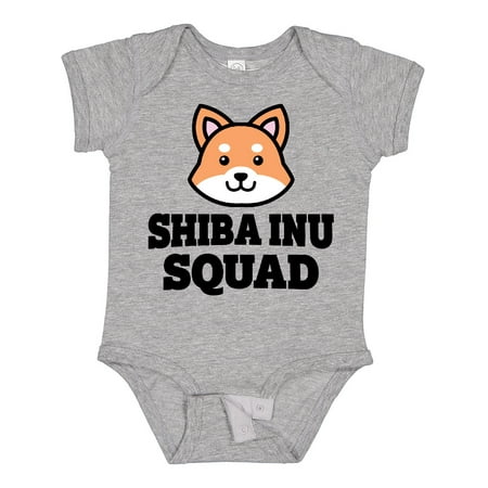 

Inktastic Dog Shiba Inu Squad Gift Baby Boy or Baby Girl Bodysuit