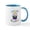 White/Blue Inside, variant on CafePress - Happy Easter Mugs - 11 oz Ceramic Mug - Novelty Coffee Tea Cup