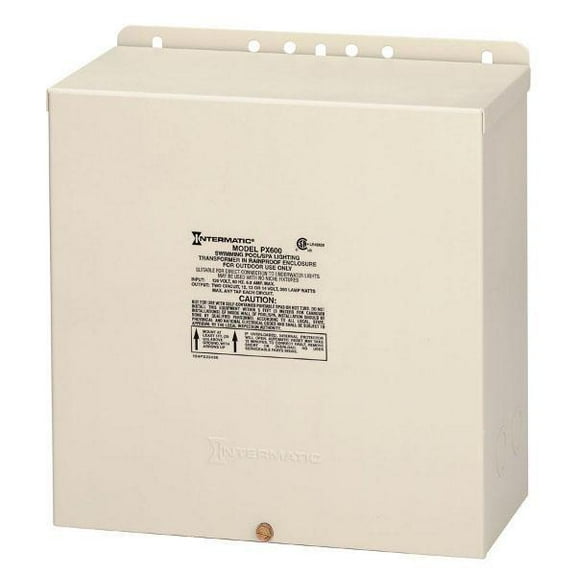 Intermatic Transformer, 600 VA, 3R, 12/13/14V AC, 120V AC PX600