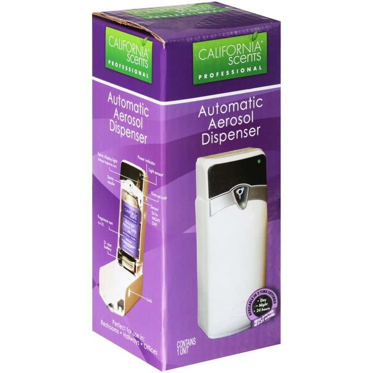 California scents professional automatic store metered aerosol dispenser