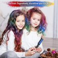 thumbnail image 4 of Tiza para el cabello para niñas Regalos de Navidad para niñas de 7 8 9 10 11 12 años, Color de cabello temporal lavable para niños, Tiza para el cabello para niños - Gran regalo de, 4 of 5