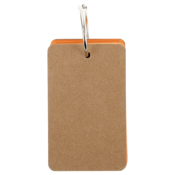 OUNONA 50pcs Printable Writing Cards Unlined Blank Greeting Cards Small Note Cards Paper Index Cards