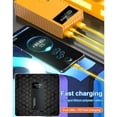 thumbnail image 3 of Banco de energía de carga súper rápida de 66 W, nuevo banco de energía de 50000 mAh, cargador portátil de carga rápida de 22,5 W, carga rápida con pantalla LED, 3 of 6