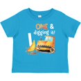 thumbnail image 3 of Inktastic One and Digging It Bulldozer 1st Birthday Boys or Girls Baby T-Shirt, 3 of 5