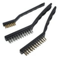 thumbnail image 4 of UPOUART Wire Brush Set 1 Piece Assorted Colors Copper & Stainless Steel Brushes for Cleaning Grooves, Crevices, and Hard-to-Reach Areas, 4 of 8