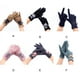 thumbnail image 4 of Jumpingount 1 par de guantes de Otoño Invierno para mujer, guantes térmicos de dibujos animados a prueba de viento con pantalla táctil para deportes al guantes y mitones Rosado Jumpingount AP013054-04, 4 of 6