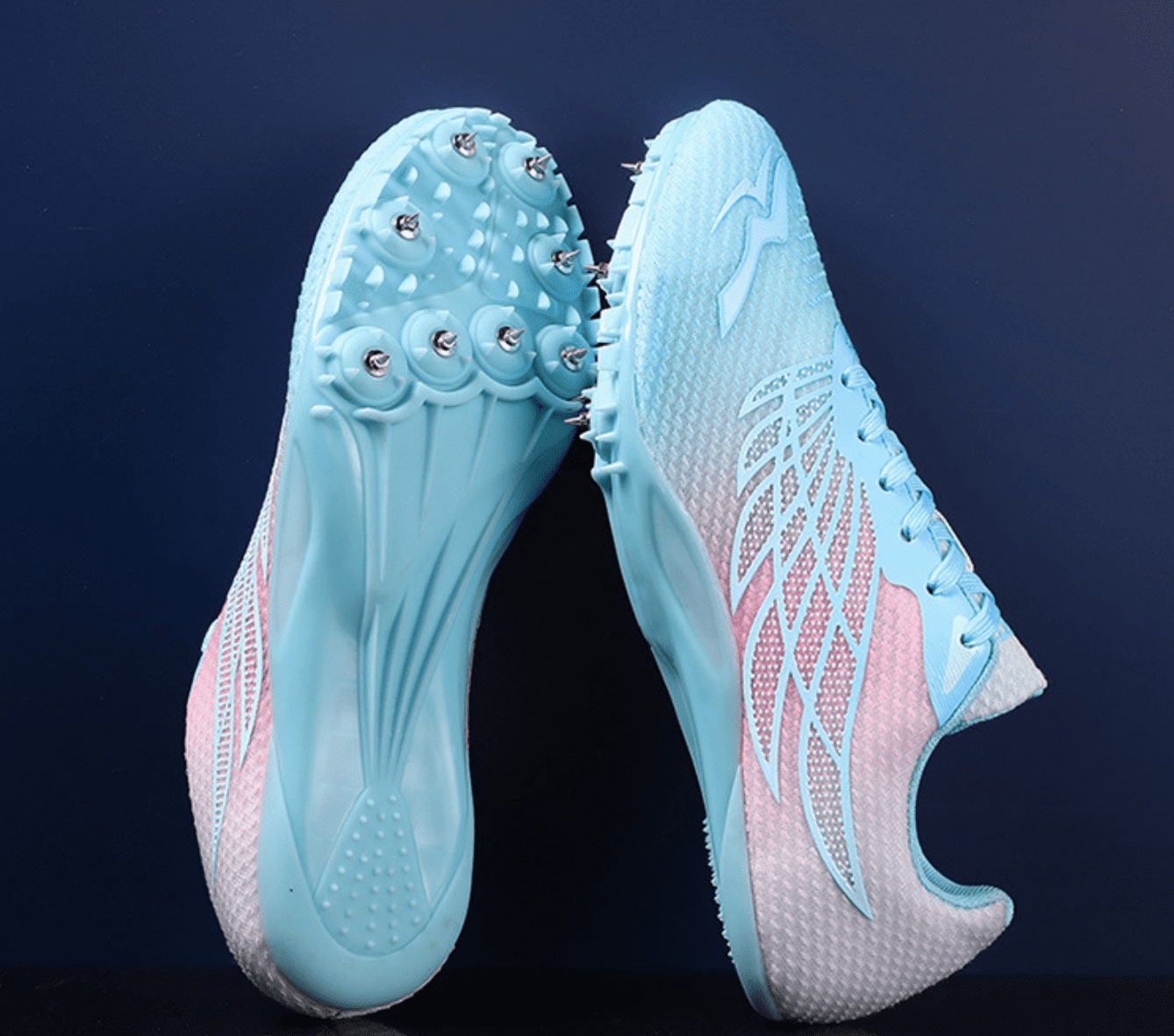 OnyxTrek Track and Field Shoes for Men Women 8 Spikes Boys and Girls Kids Running Racing Shoes
