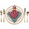 thumbnail image 2 of Nawy Love Heart Vintage Cloth Napkins, Reusable and Machine Washable Fabric for Events 2 PCS, 2 of 7
