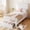Ivory White, variant on EastVita Twin Size Velvet Upholstered Bed Frame with Headboard and Storage Drawer Pink