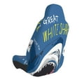 thumbnail image 2 of Honeii Great White Shark Print Car Seat Cover,Car Interior Covers,Universal Fit Seat Protector, Compatible with Most Cars, SUVs, Trucks, and Vans, 2 of 5