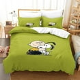 thumbnail image 1 of Snoopy Bedding Set,Microfiber Cartoon Bedding Set Hypoallergenic Duvet Covers with PillowcasesAnimal Characters, 1 of 5
