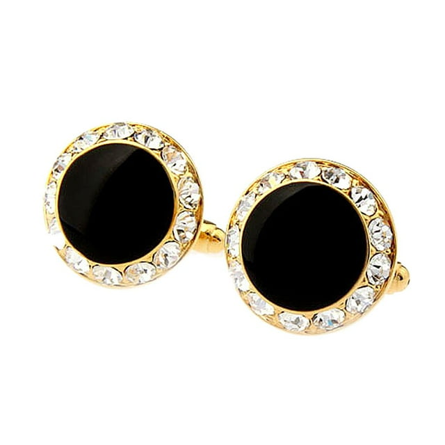 Gemelos de Negocios Sunnimix Oro 20x20mm Redondo