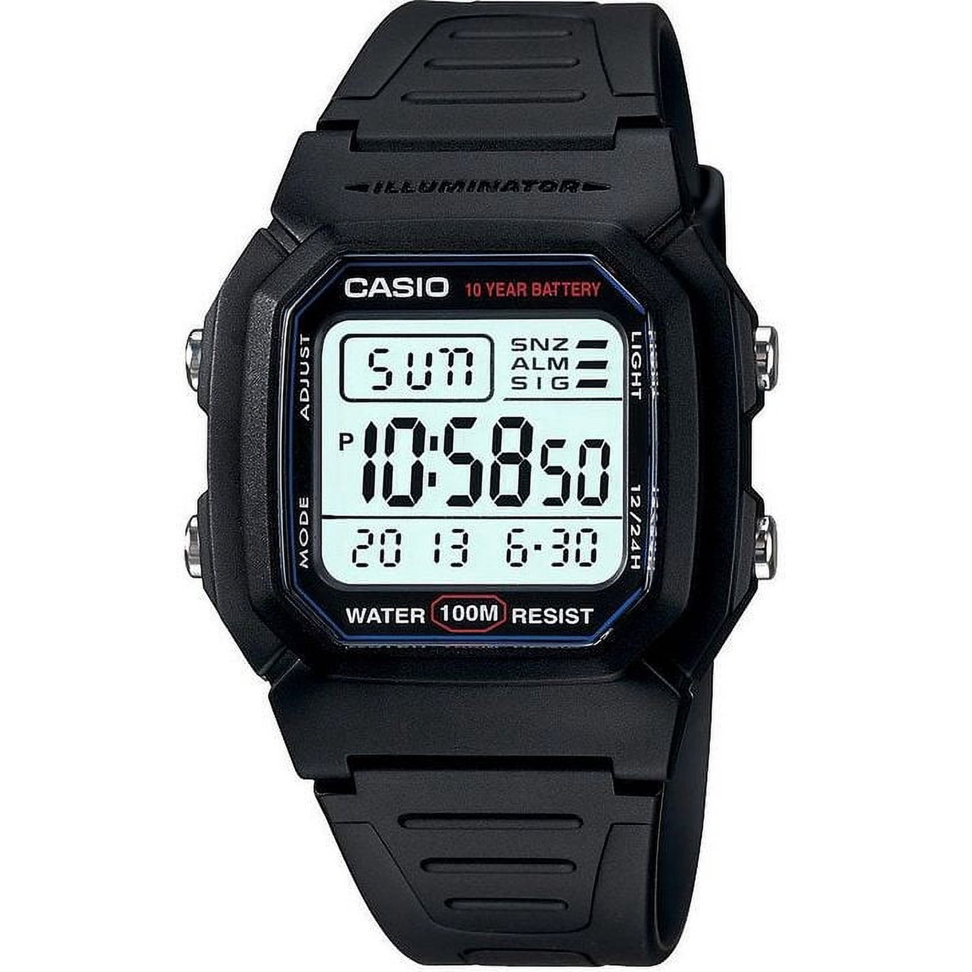 Casio Men's Classic Digital Sport Watch W800H-1AV
