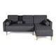 thumbnail image 2 of Sala Modular Reversible Makora Tyson Con Memory Foam, Color Gris Oxford, Lino Respaldo Reclinable De 3 posiciones., 2 of 10