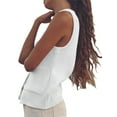 thumbnail image 2 of Sleeveless Women Casual Knit Button Cardigan Vest With Pocket, 2 of 4