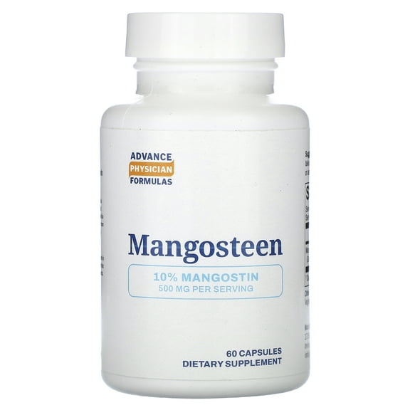 Advance Physician Formulas Mangosteen, 500 mg, 60 Capsules