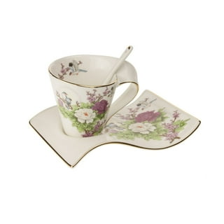 Candy Green - 2pc Tea Cup & Saucer Set