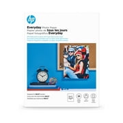 HP Everyday Photo Paper, 8 mil, 8.5 x 11, Glossy White, HEWQ8723A, 50 Sheets