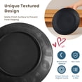thumbnail image 3 of Homienly 16-Piece Wheat Straw Dinnerware Set, Plates, Bowls & Cups, Service for 4, Microwave & Dishwasher Safe, Black, 3 of 8